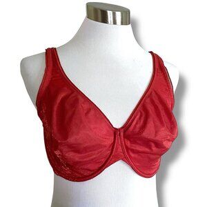 Reveal 36DDD Bra Cinnamon Brown Low Key Shimmer Unlined Plunge Underwire B30350